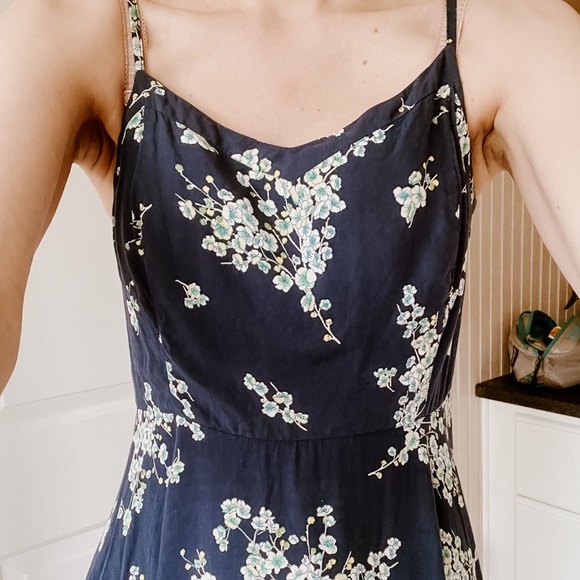 Old Navy Blue Floral Mini Dress - Picture 3 of 6